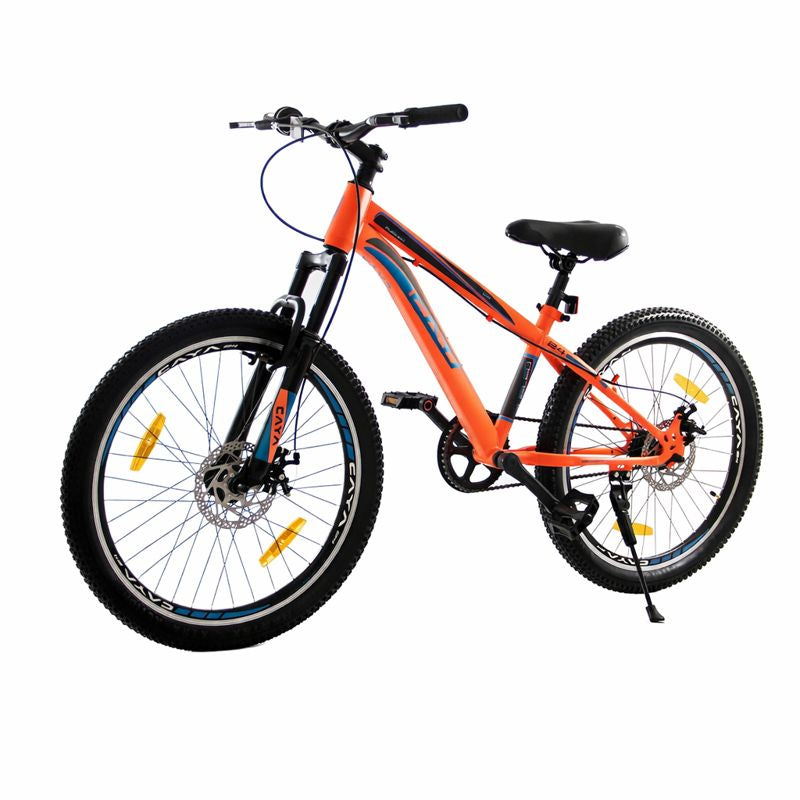 CycleWheel 27.5-Inch Mountain Bicycle | Front & Rear Disc Brakes | Wide 2.40” Tyres | Strong Alloy Frame | Ideal for Trails & City Riding