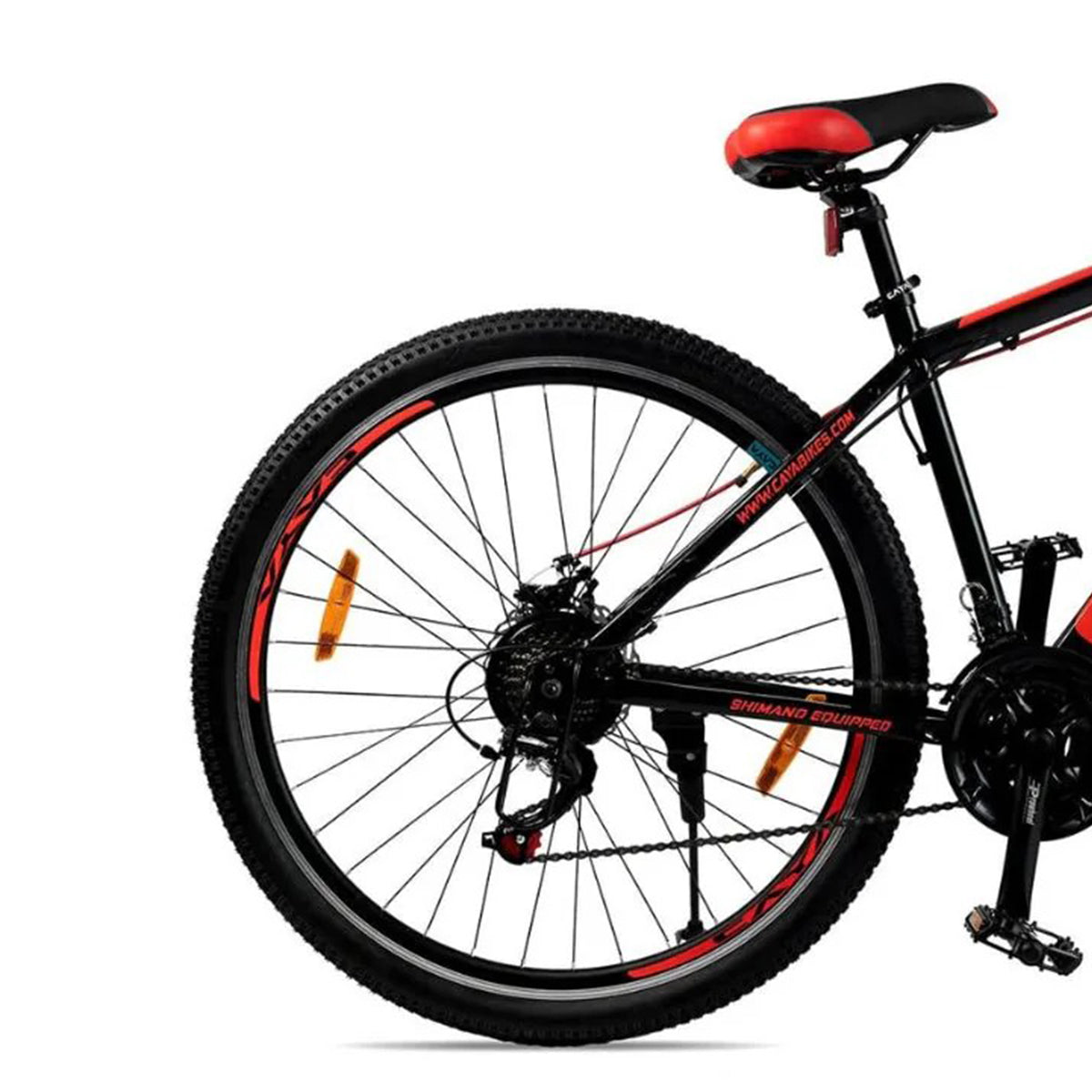 27.5-Inch Alloy Mountain Bike with 21-Speed Gears, Dual Disc Brakes & Wide Tyres