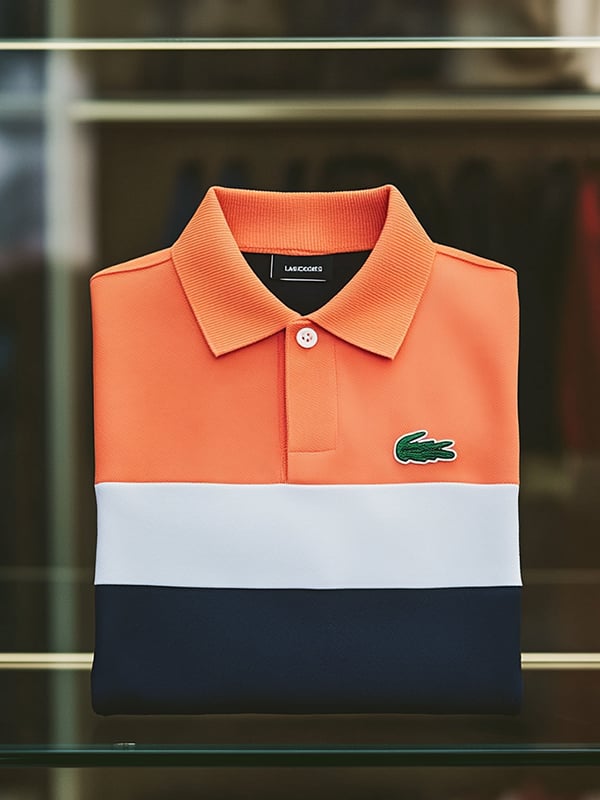 Men's Classic Business Crocodile Logo Short Sleeve Polo Shirt