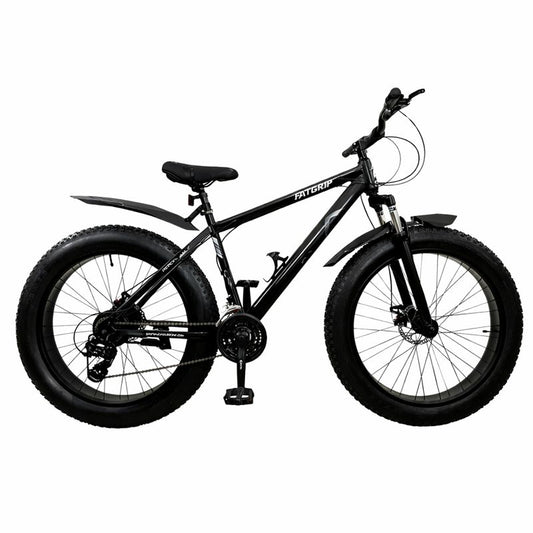 CycleWheel Fat Tire Mountain Bike – 4.0″ Wide Tyres, Disc Brakes, All-Terrain Performance