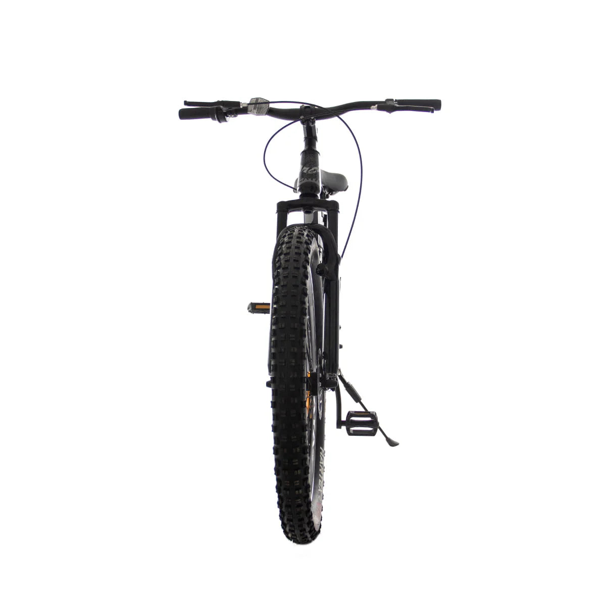 26-Inch Fat Tyre Mountain Bike with Steel Frame, Dual Disc Brakes & 3-Inch Wide Tyres